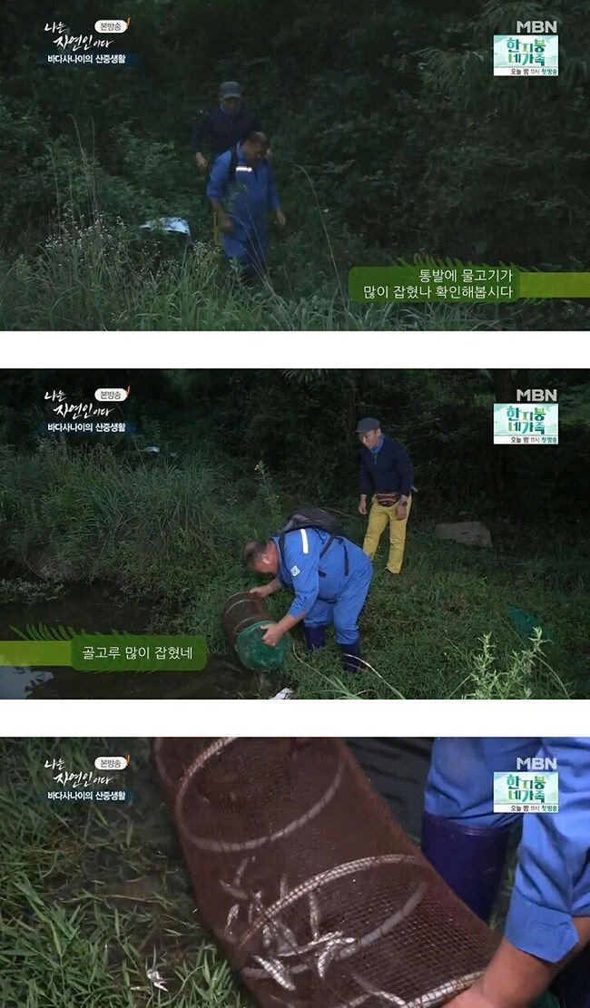 바다사나이 자연인의 어죽