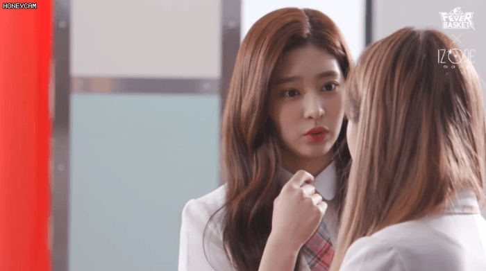 피버바스켓 아이즈원 메이킹 민주.원영,혜원