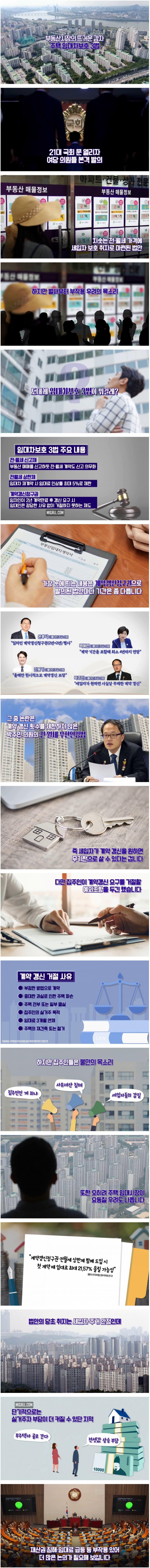 논란의 전월세 무한연장법