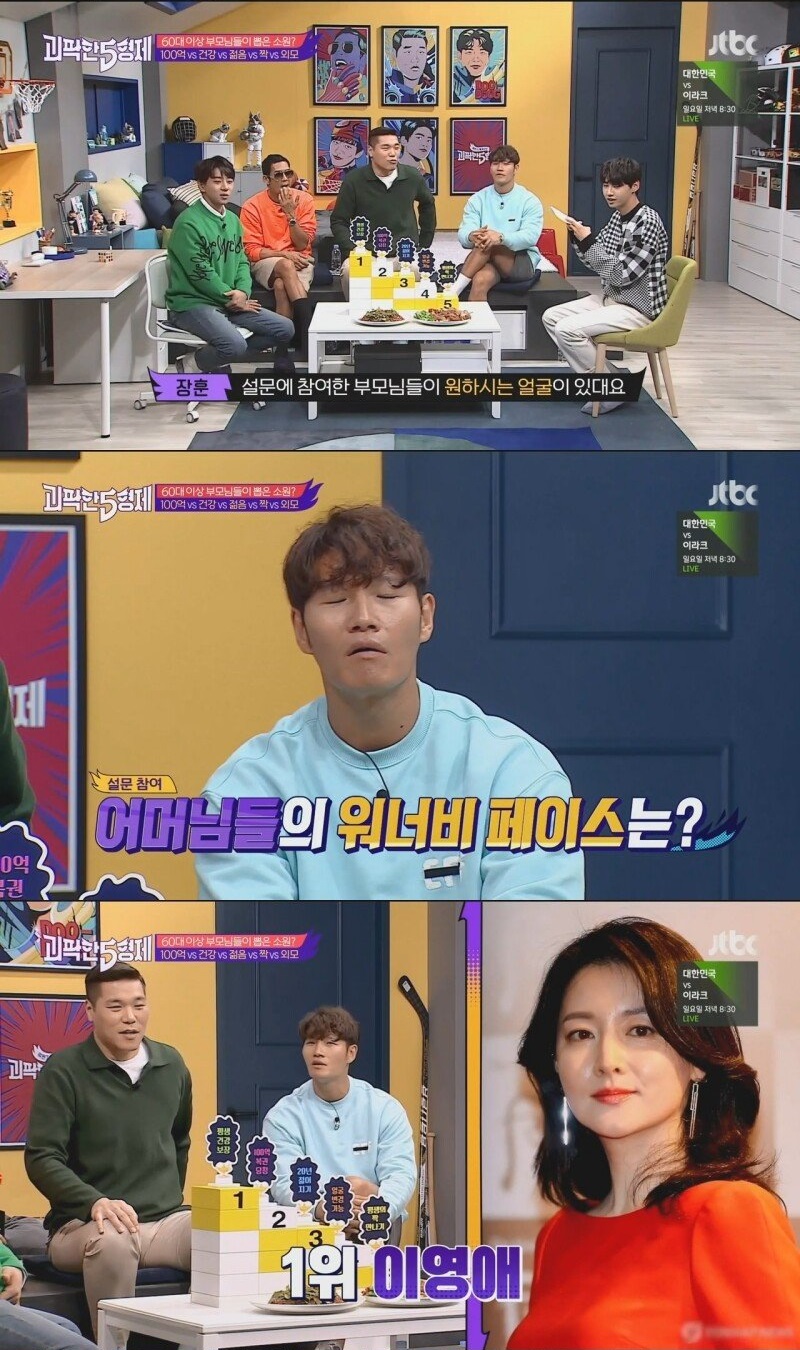 만약 셋 중 한 명으로 얼굴이 바뀐다면?