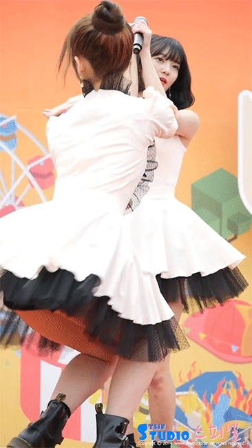 움짤 아린이 허벅지