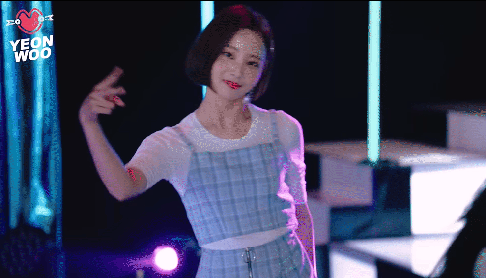 아이컨택 Fancam "I'm So Hot" 낸시,연우