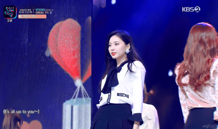 KBS 연예대상 축하무대 쯔위