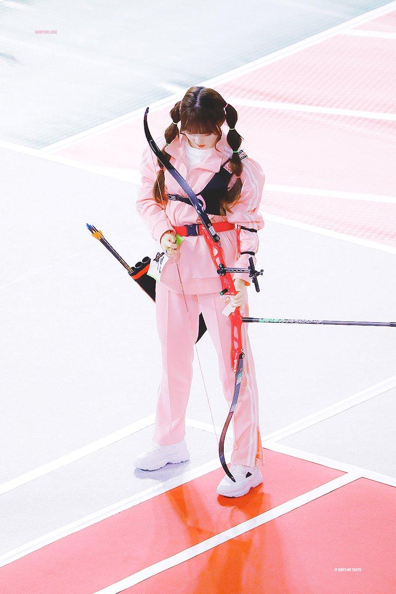 아육대 양궁 미나.예린.은하
