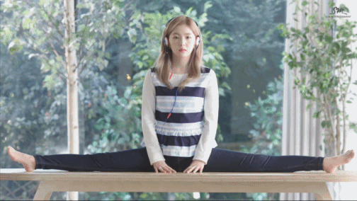 다리 찢는 아이린