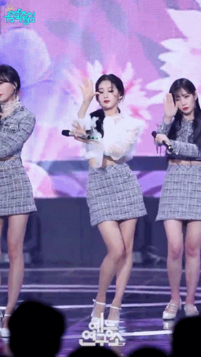 러블리즈 음악중심 직캠 정예인 움짤(데이터주의)