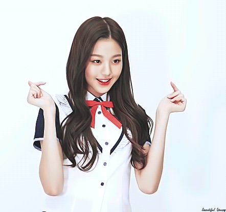 스쿨룩스 X 아이즈원 하복 촬영 현장 원영