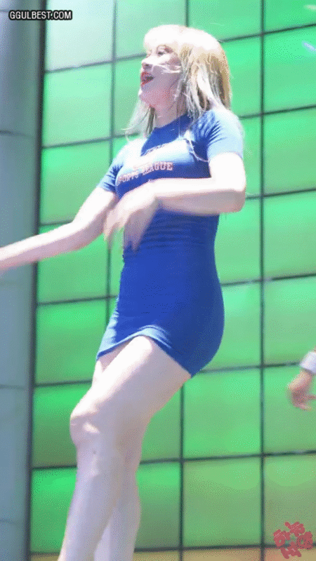 레이디비(LADY B) (하영) 남자들이 좋아하는 밀착 원피스.gif