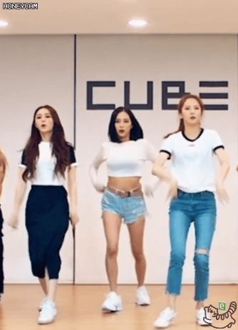 안무연습 예은 엘키