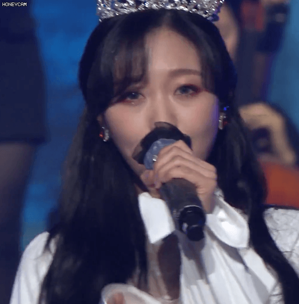 가요대축제 왕관 류수정