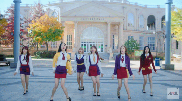 에이프릴 두번째 일본 싱글 `Oh