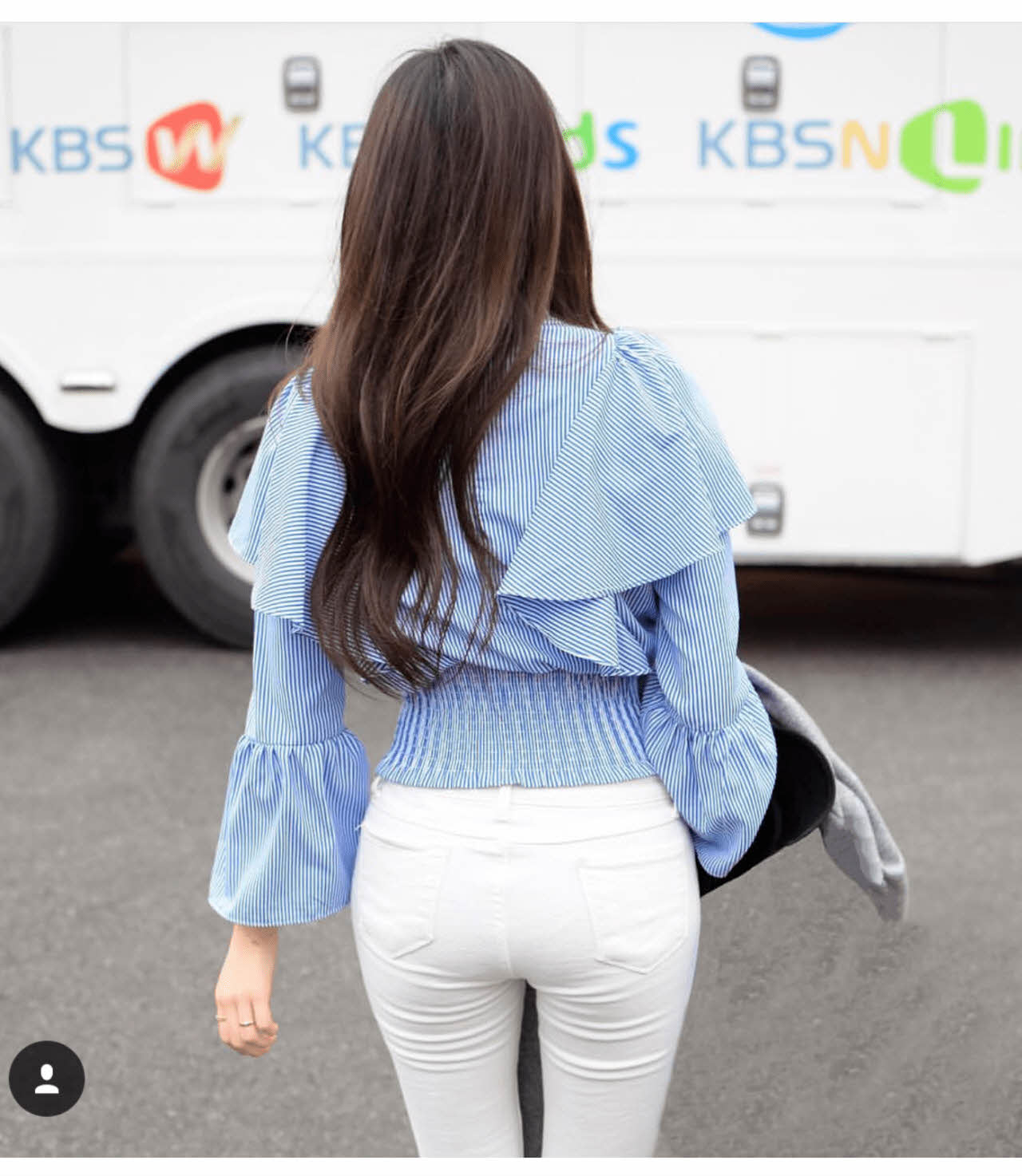 사진 치어리더 안지현 백바지