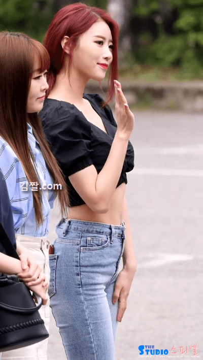 미주 출근길 청바지핏