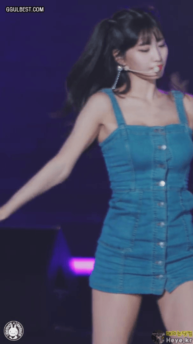 모모 짧은 청원피스