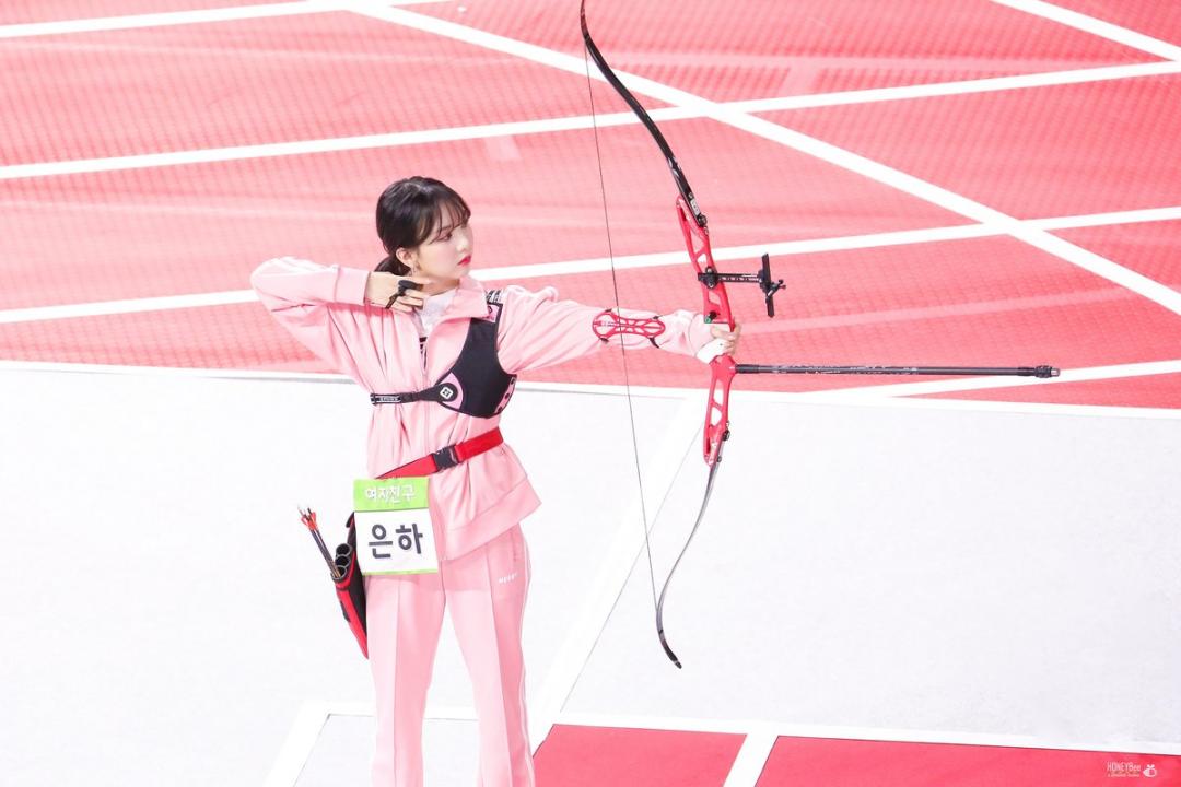 아육대 양궁 미나.예린.은하