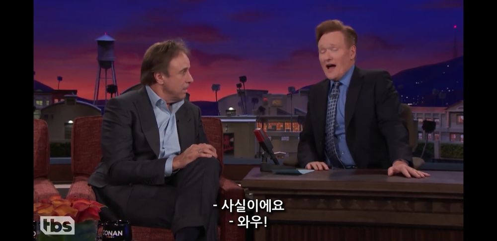 미국 토크쇼의 가족팔이 개그