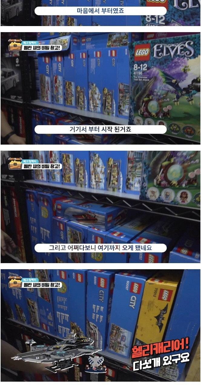 30년간 평생 모은 레고