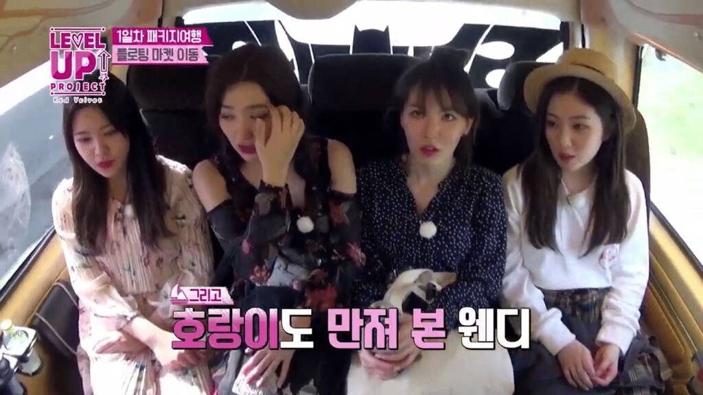 현실친구임을 증명하는 슬기와 웬디
