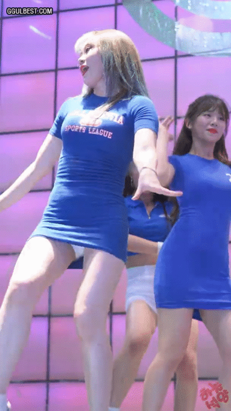 레이디비(LADY B) (하영) 남자들이 좋아하는 밀착 원피스.gif