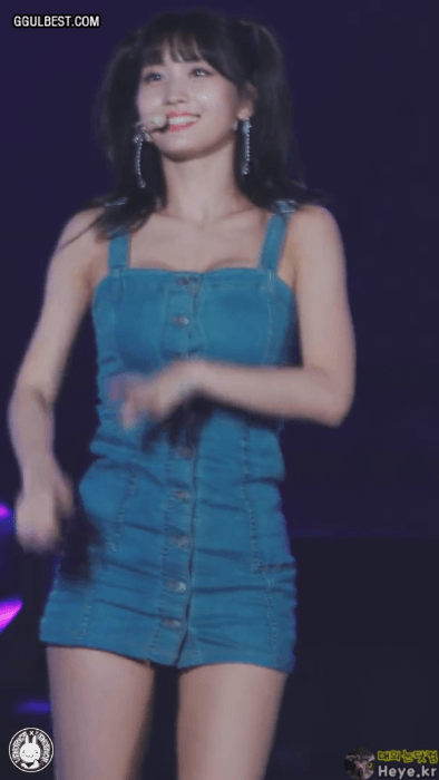 모모 짧은 청원피스