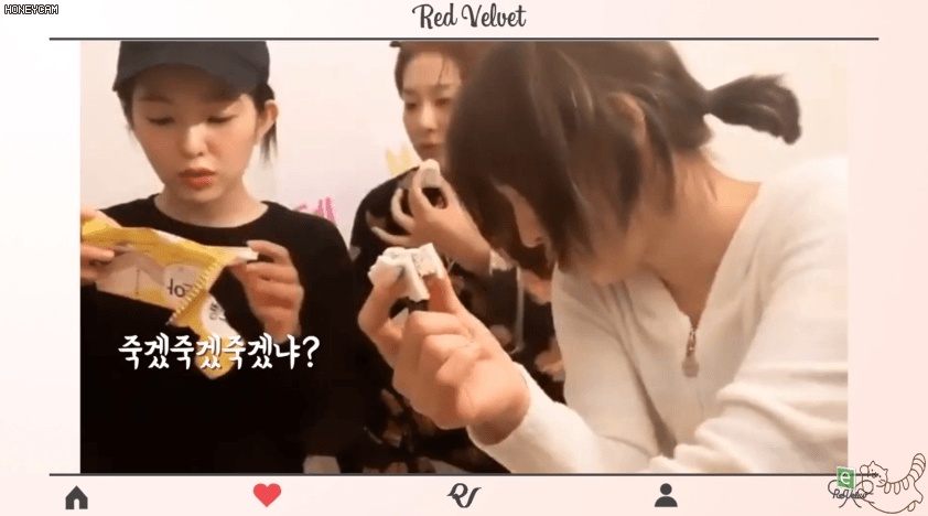 1년된 빵또아 먹방 아이린 슬기 웬디