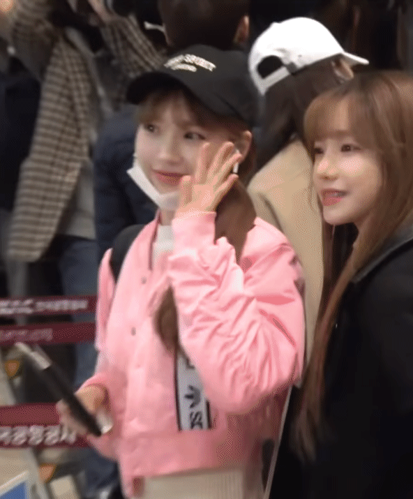 아이즈원 일본 출국, 상큼 발랄 앚둥이들