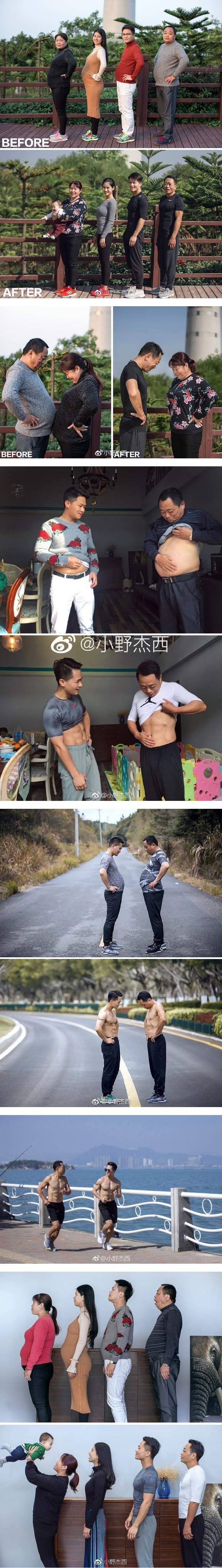 가족구성원 모두가 다이어트에 성공