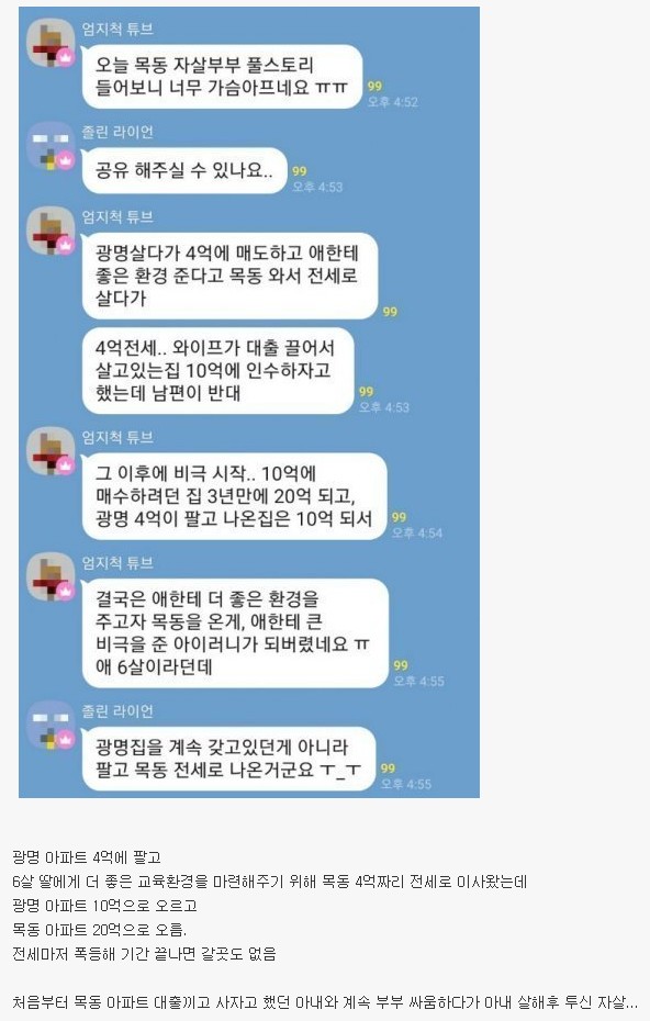 목동 30대 부부 자살 사건의 전말