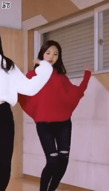 나연이 허리