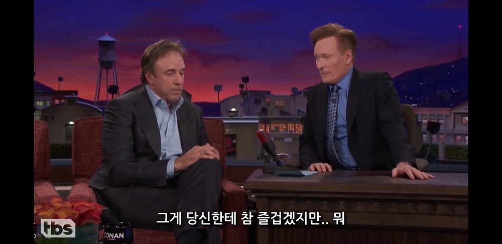 미국 토크쇼의 가족팔이 개그