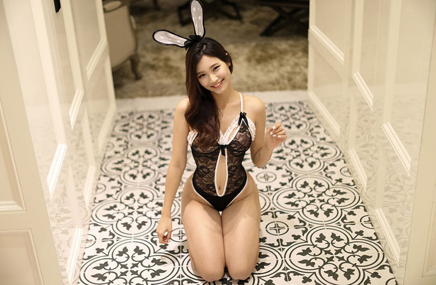 이희은 사장님 바니걸 하이레그 란제리 (스압)