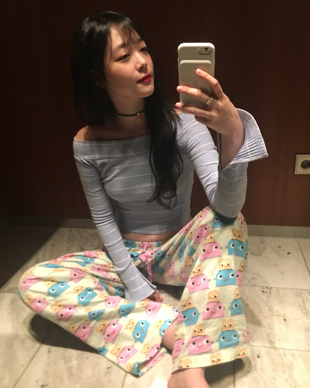 초심으로 돌아간 설리