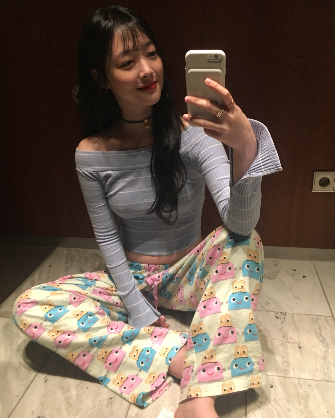 초심으로 돌아간 설리