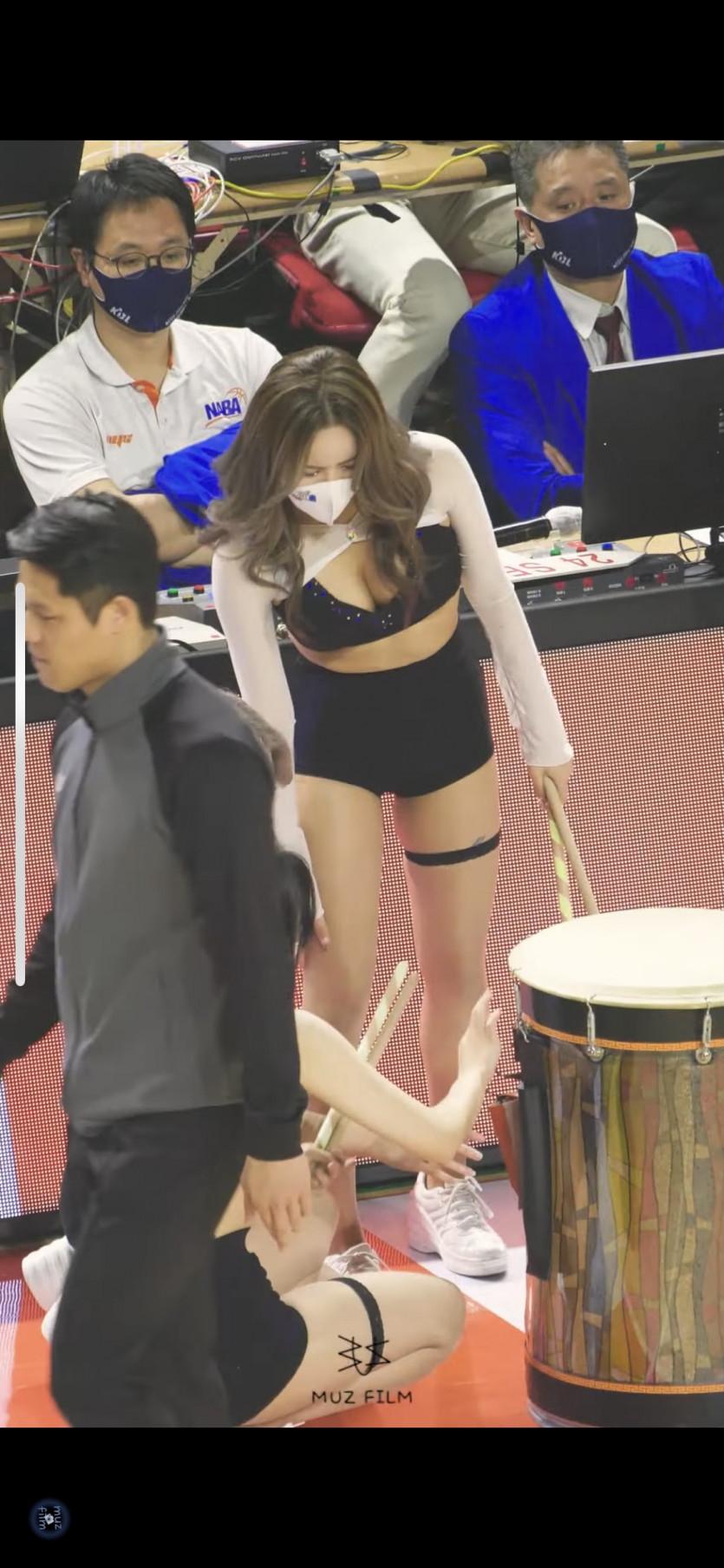 인천 전자랜드 치어리더 의상