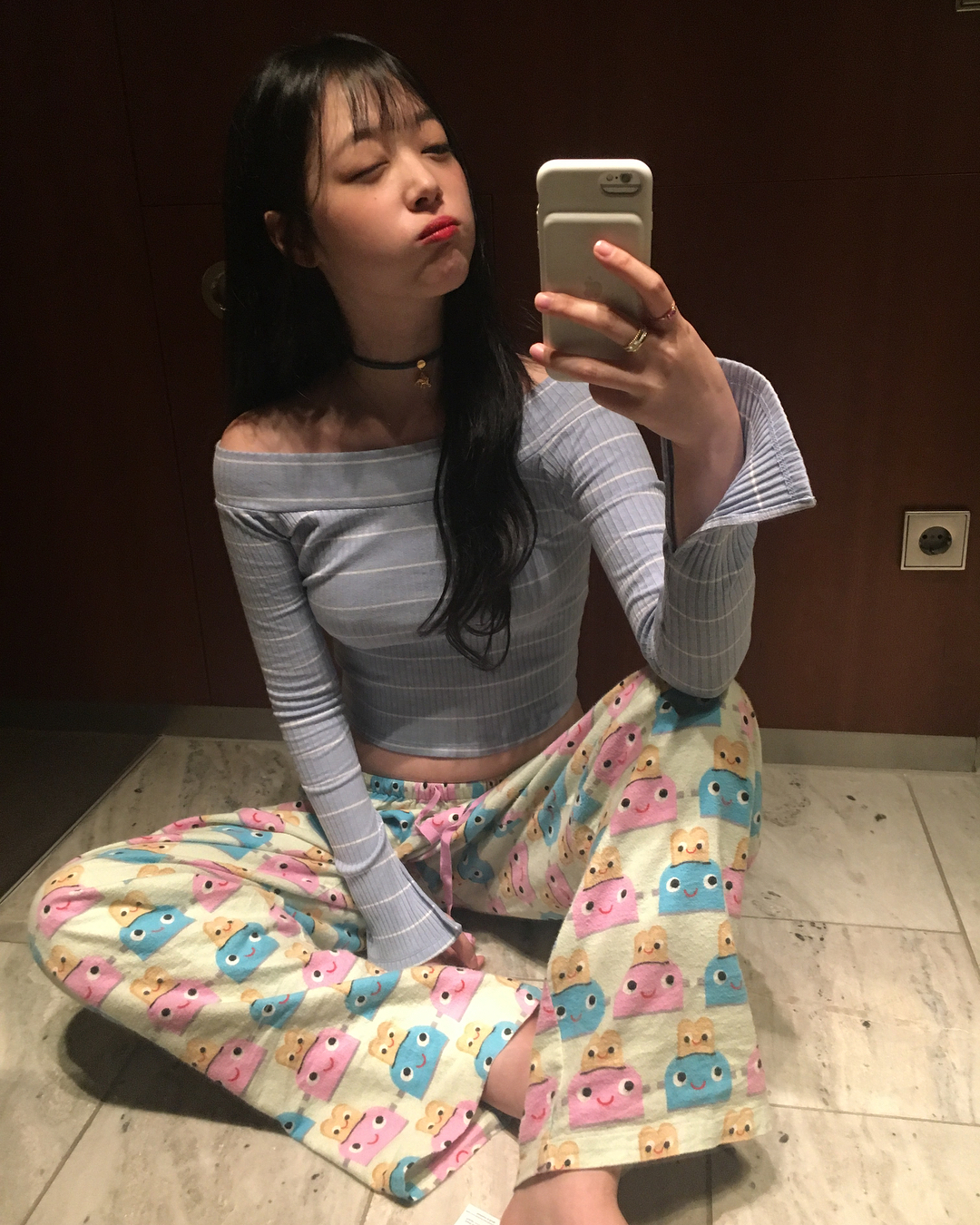 초심으로 돌아간 설리