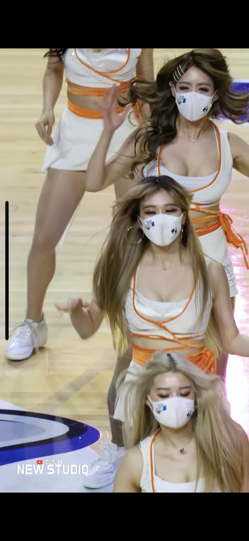 인천 전자랜드 치어리더 의상