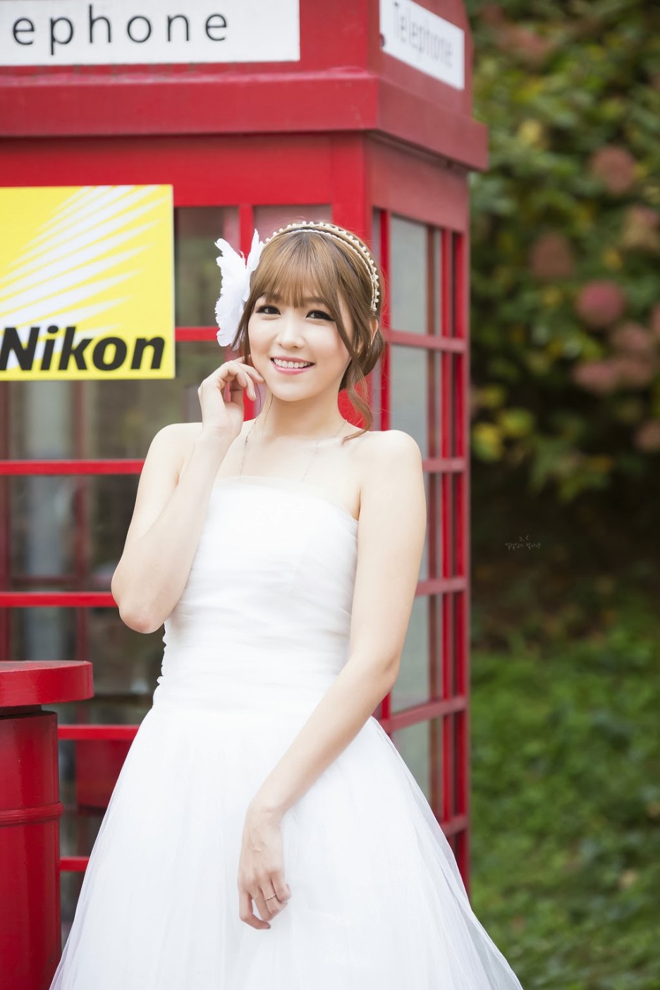 레이싱모델 이은혜 웨딩 화보