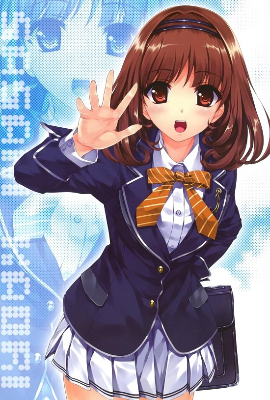 미소녀 일러스트