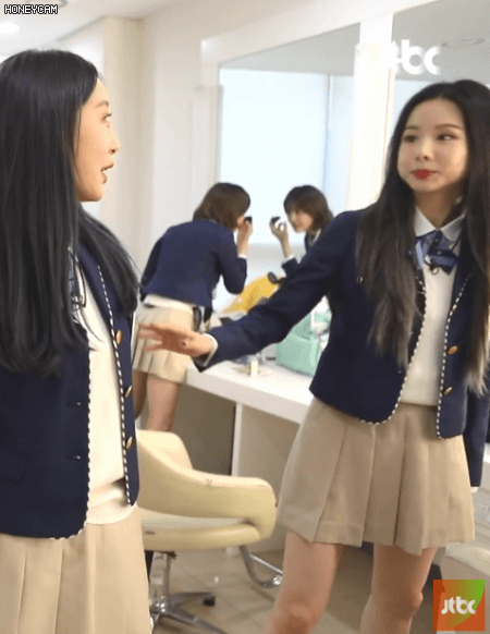 EXID 아는형님 대기실 움짤