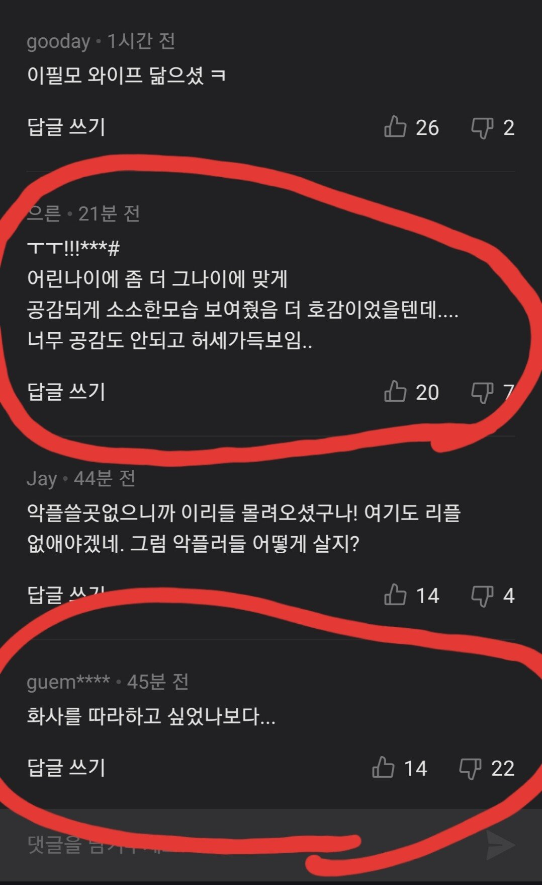 김새론 어른 생활 댓글