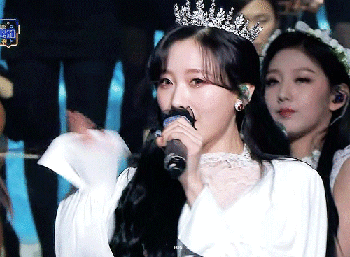 가요대축제 왕관 류수정