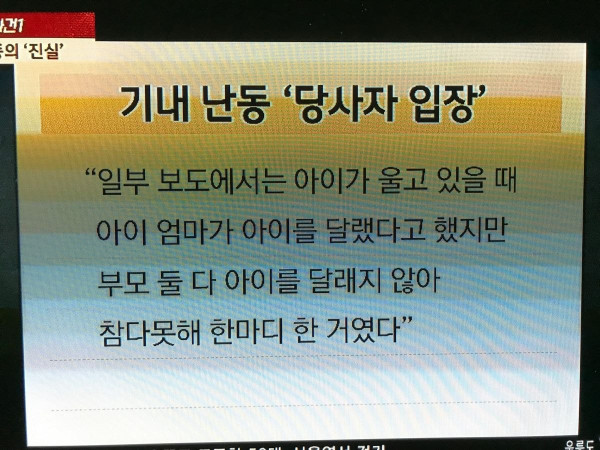 
						제주도 여객기 난동사건 남자 입장 뜸		