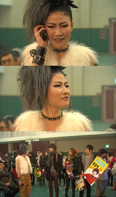 티벳궁녀 이효리로 변신 (MBC 시트콤 몸땅 내사랑 中)