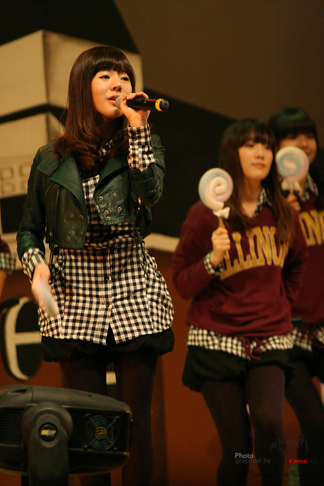 "소녀시대" 독도사랑 콘서트 직~