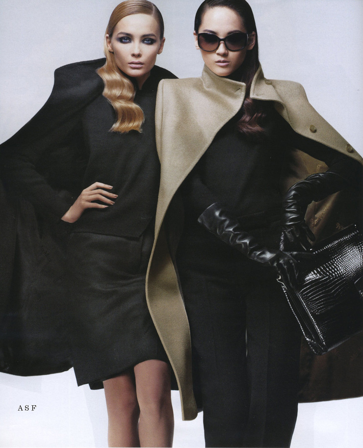 MaxMara F/W 08.09 : Hye Park & Snejana Onopka by Craig McDean