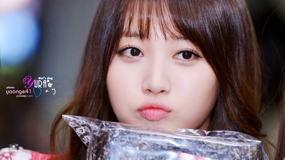 양양 전통시장 걸스데이 유라