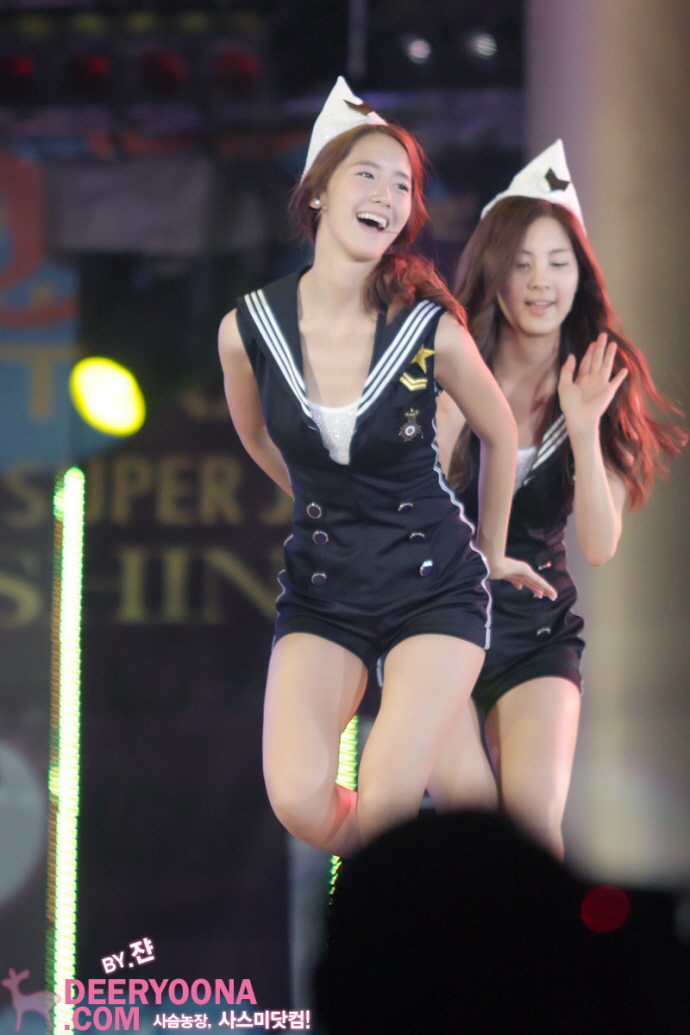 100821 SM 콘서트 *윤아* [역시 이쁘군요]