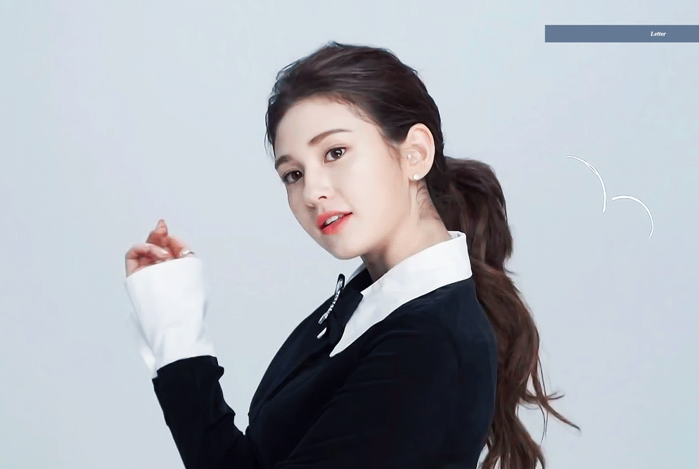 움짤 전소미 지베르니 비하인드