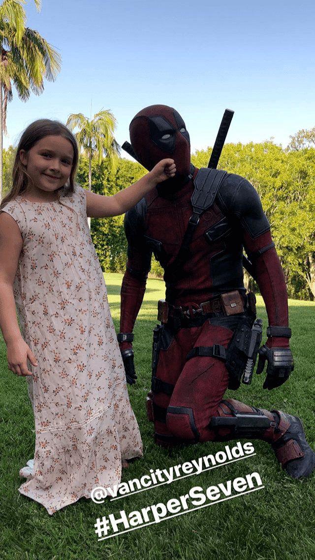 베컴 인스타 (feat.데드풀)