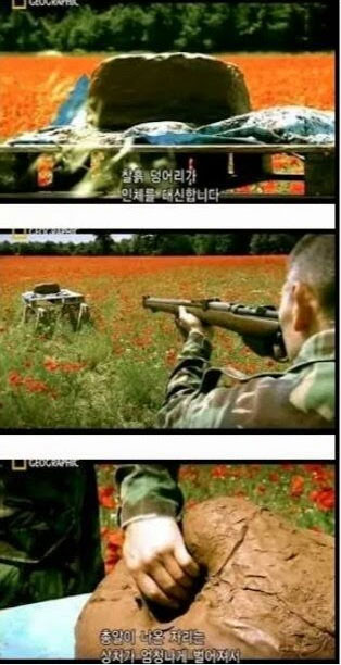 총알이 몸을 관통하면?